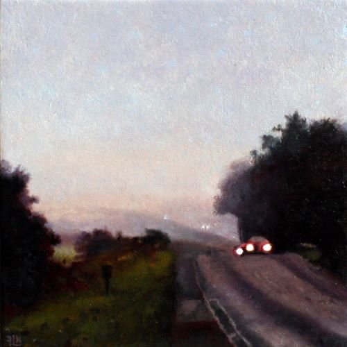 Headlights near Padbury