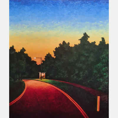 Bus stop, Shenley Wood