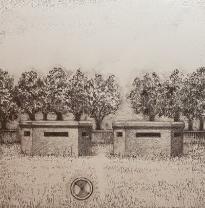 Two Boxes in a Field