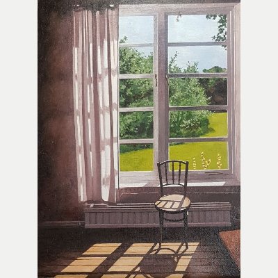 Chair by a window, Westbury
