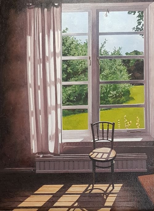 Chair by a window, Westbury